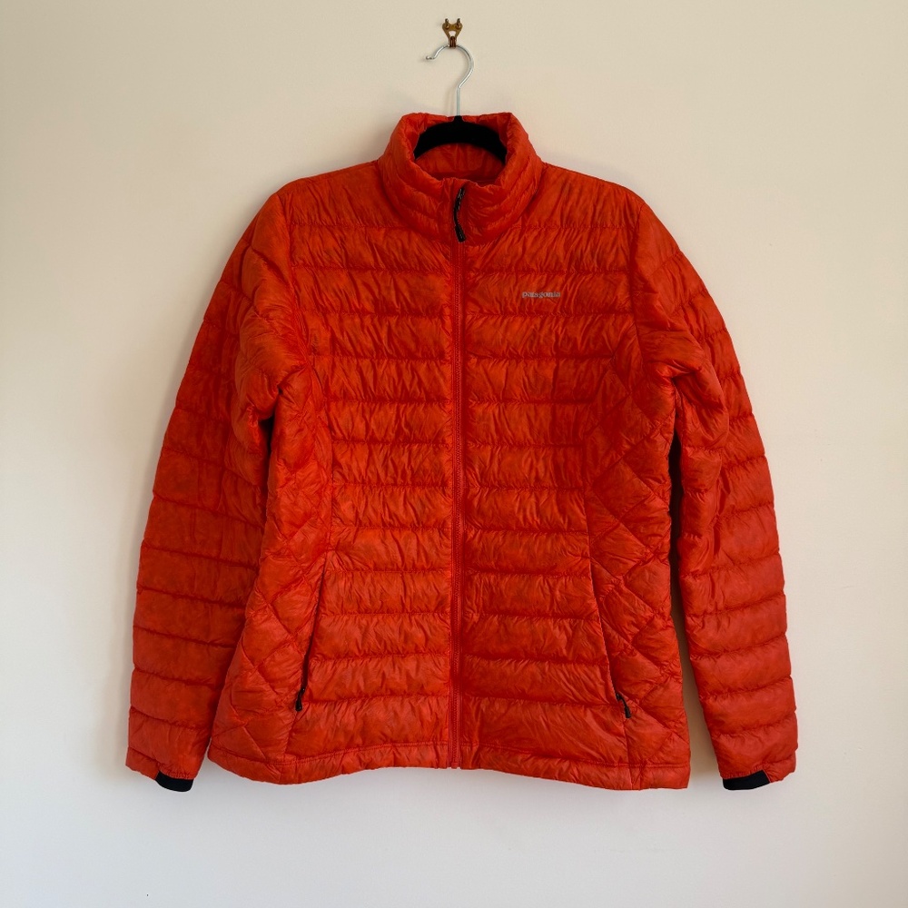 Patagonia Down Sweater L Red-Orange